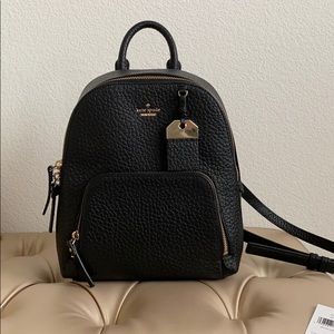 kate spade black backpack